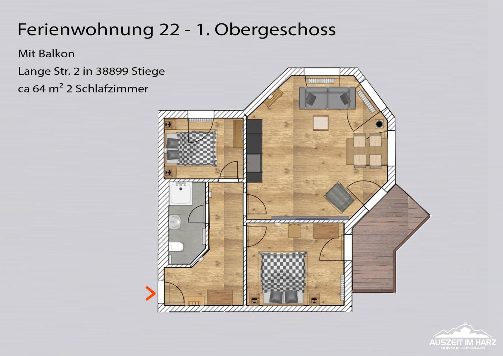 Auszeit-Im-Harz Haus 5 Wohnung 22 Stiege Exterior photo
